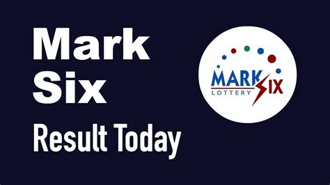mark six results today